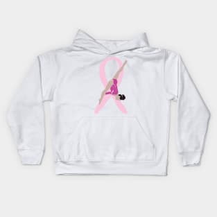 Breast Cancer Awareness: Laurie Hernandez 2 Kids Hoodie